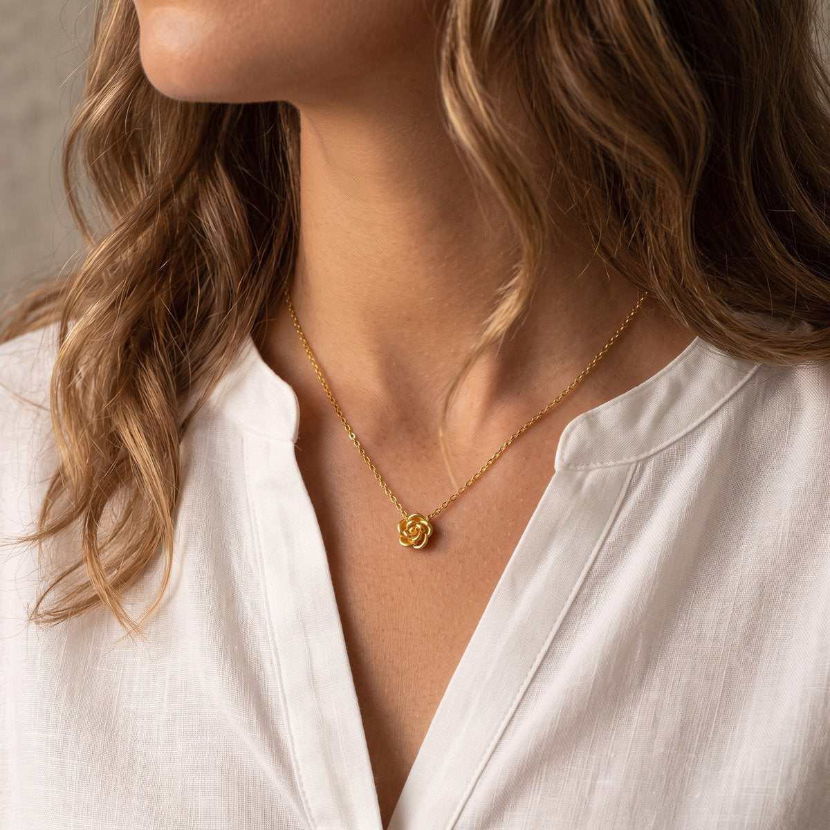 Lundholm Roos gouden ketting