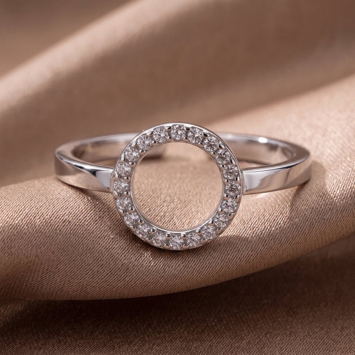 Lundholm Sloane zilveren verstelbare ring