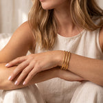Lundholm Tindra armparty goudkleurig