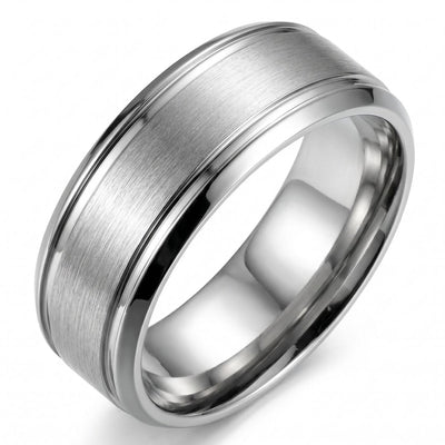 Torsten – Brede Heren Ring 8 mm