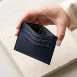 Lundholm Visby donkerblauwe creditcardhouder