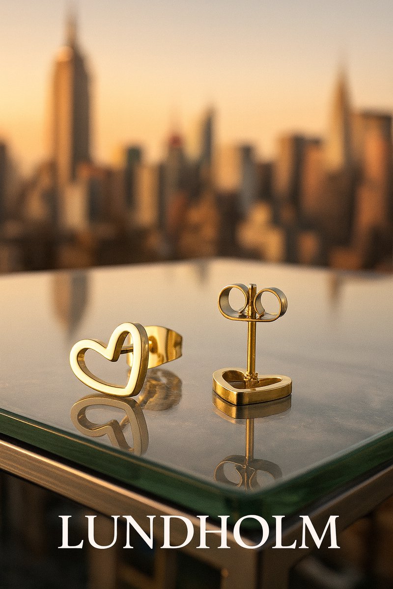 Luxe Oorknopjes Dames Goudkleurig – Premium Stainless Steel Verguld – Kleine Hartjes Oorbellen