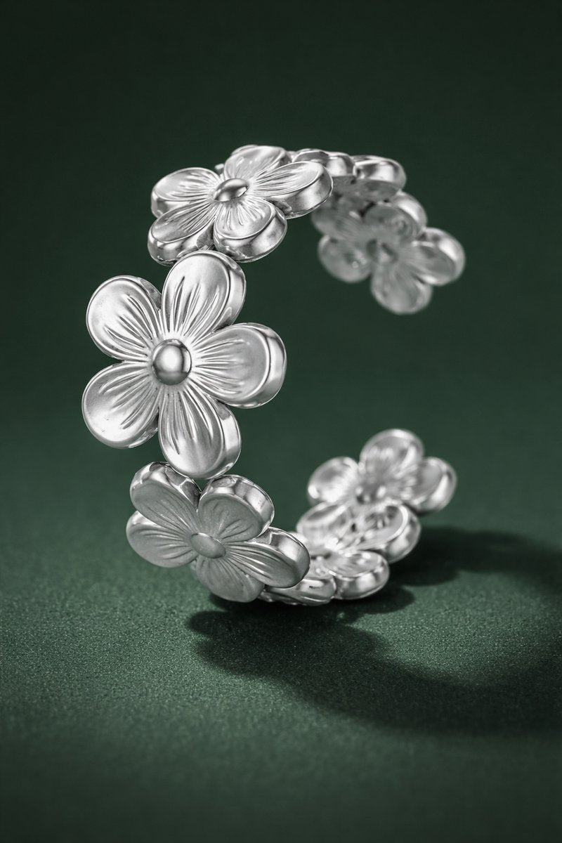 Lundholm Ring Dames Goudkleurig – Premium Stainless Steel Flora Serie