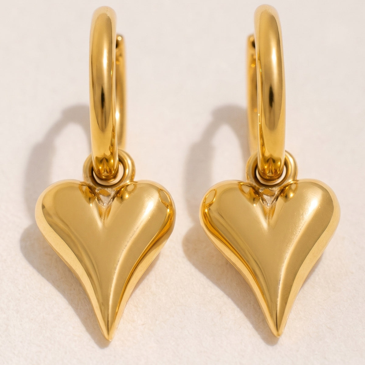 Saltrup – Oorbellen met Hartjes Hanger Dames